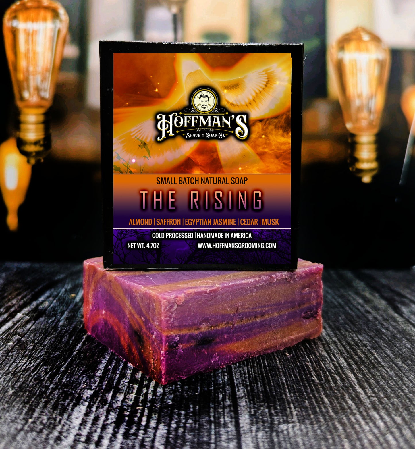 "THE RISING" (Almond, Jasmine, Saffron, Musk) Bar Soap