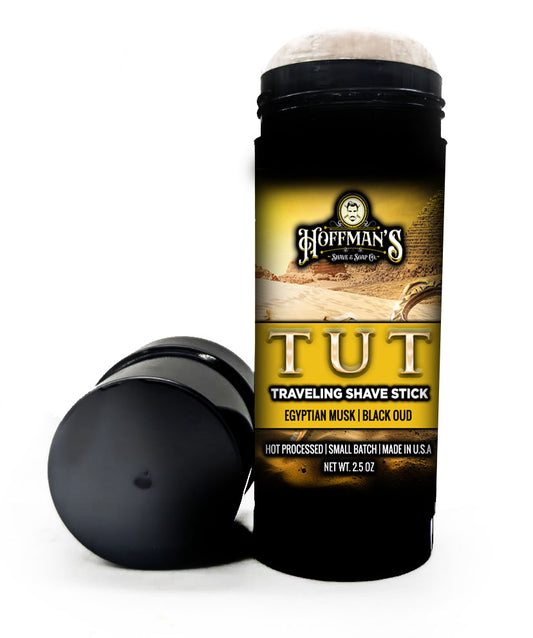TUT (Egyptian Musk & Black Oud) Traveling Shave Stick 2.5oz