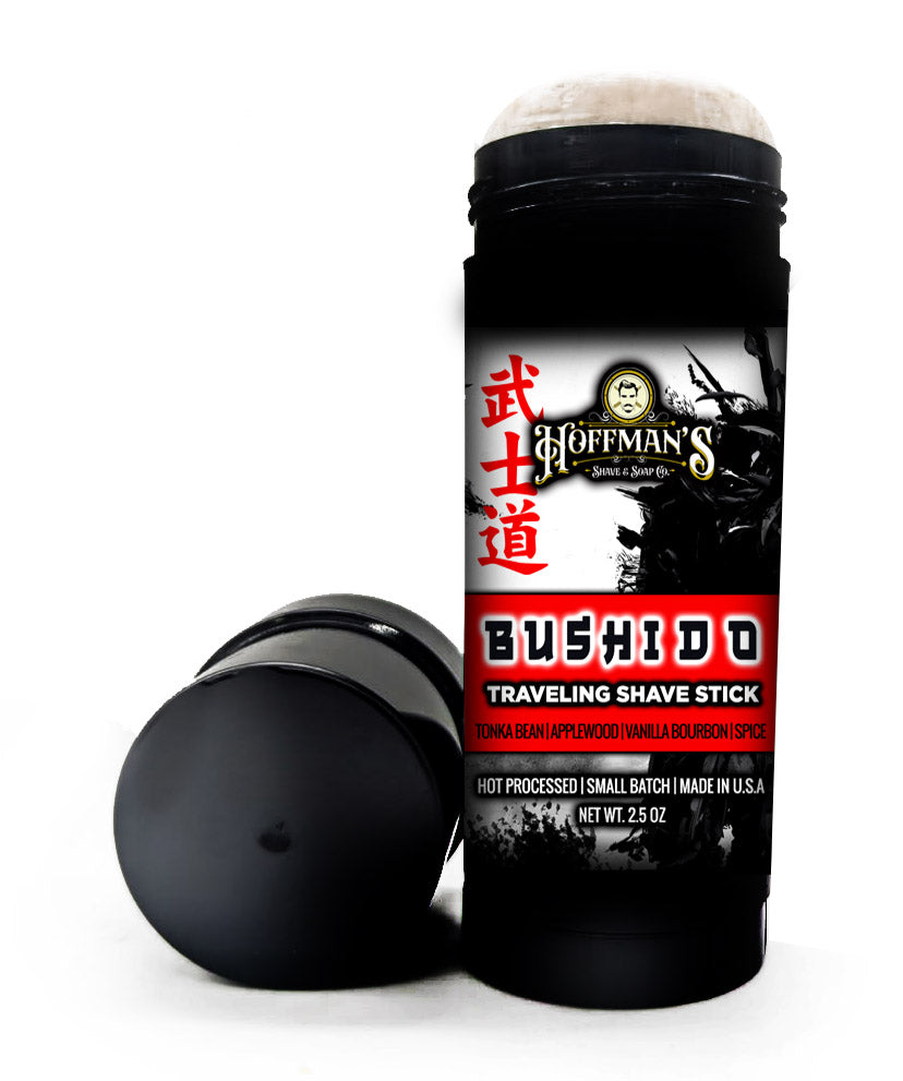 Bushido 4oz Shave Soap & 2.5oz Traveling Shave Stick 2.5oz Bundle