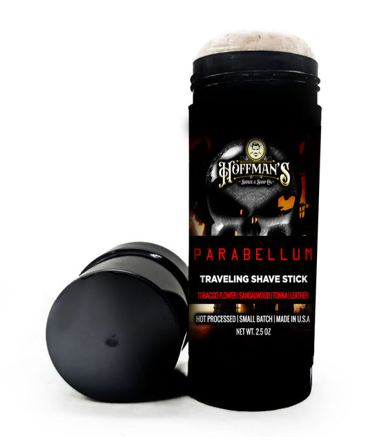 Parabellum (Tobacco Flower, Tonka, Sandalwood, Leather) Traveling Shave Stick 2.5oz