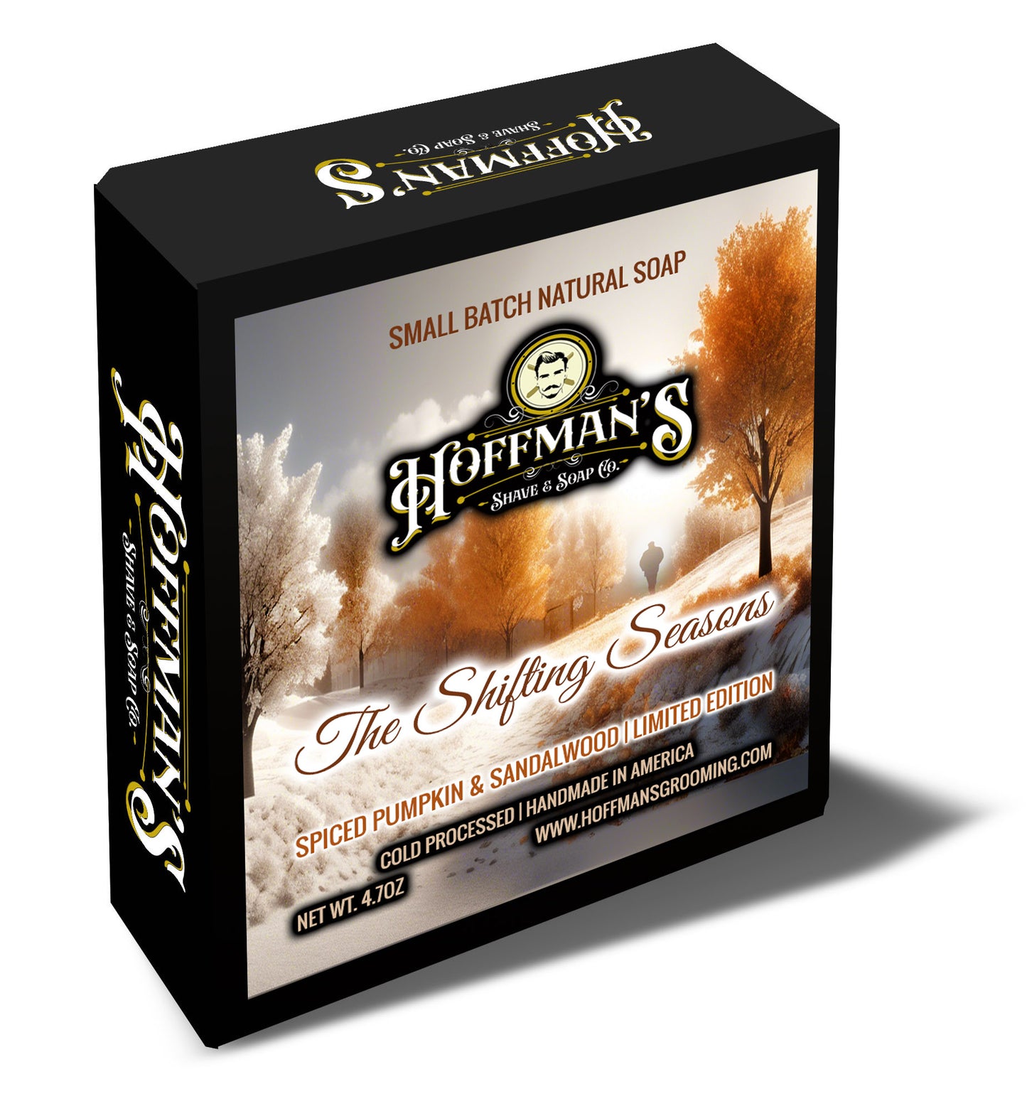 "The Shifting Seasons" (Spiced Pumpkin, Sandalwood) Bar Soap**LIMITED EDITION**