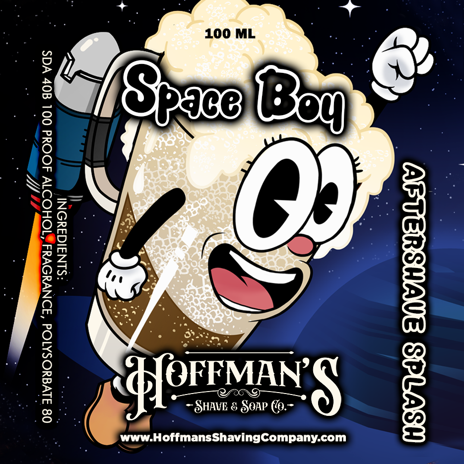 Space Boy Aftershave Splash | 100ml Splash | Hoffman's Grooming