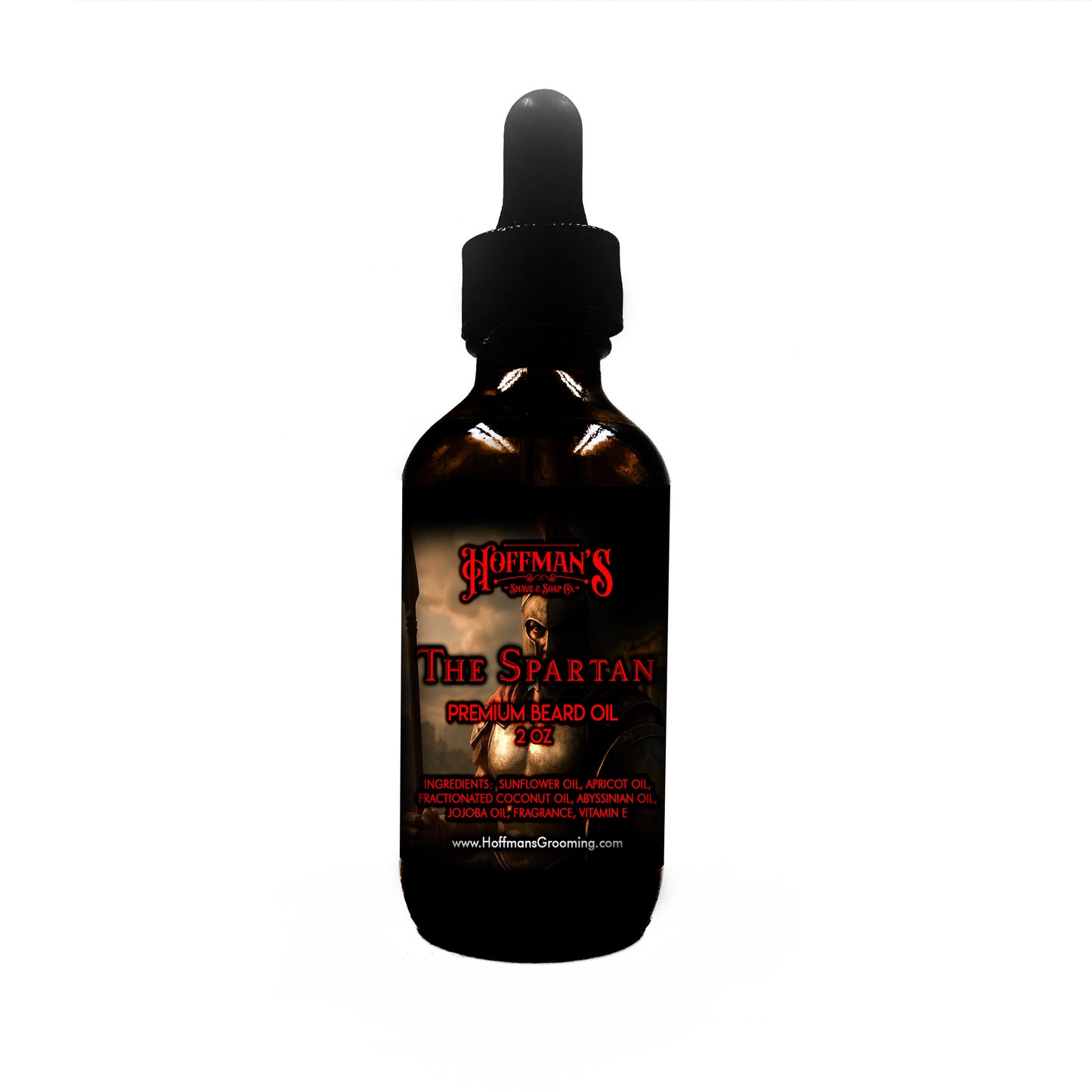 The Spartan Limited Edition (Aged Rum, Roasted Plums, Leather, Frothed Vanilla) 2oz Beard Oil