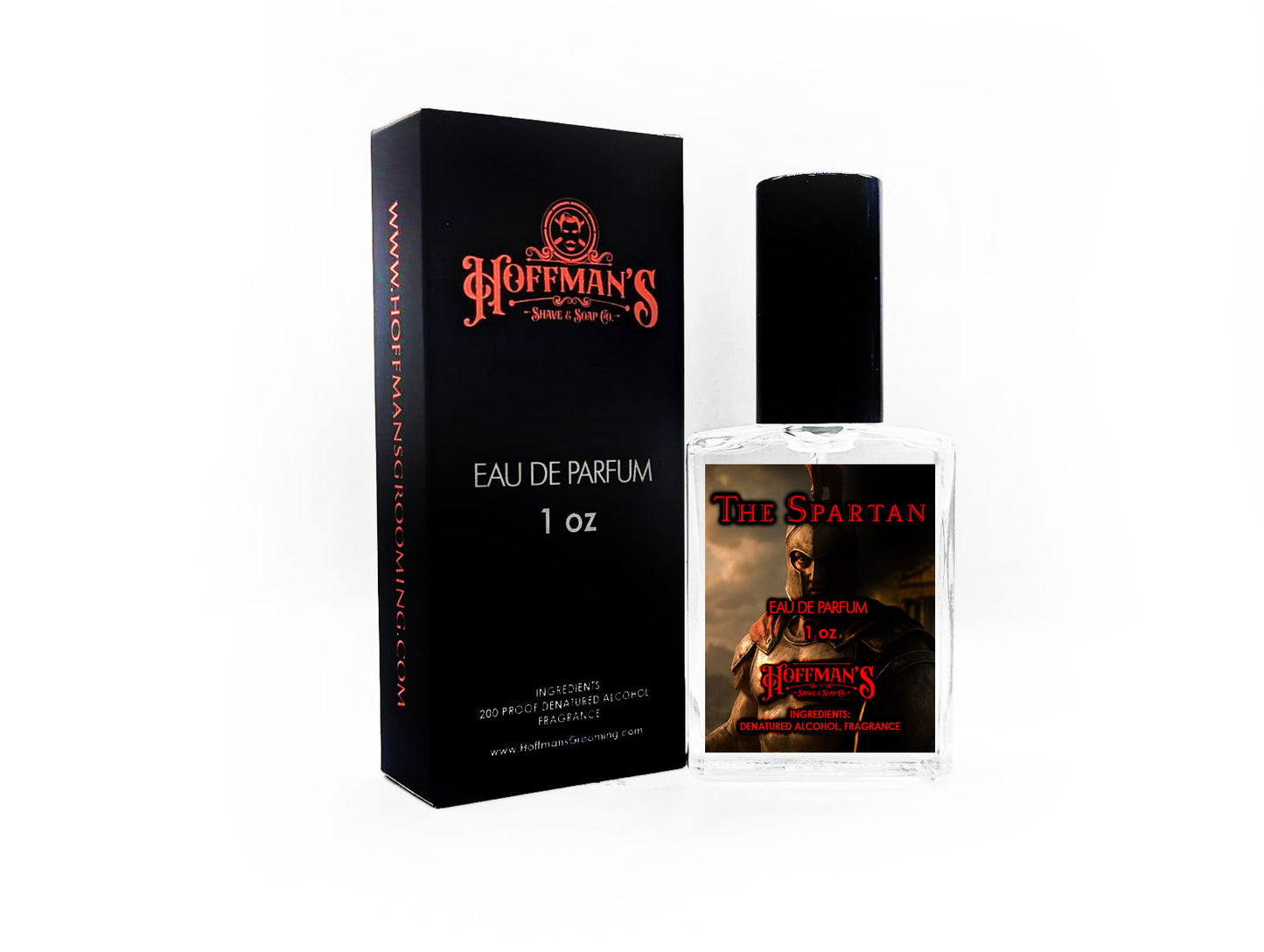 The Spartan Limited Edition (Aged Rum, Roasted Plums, Leather, Frothed Vanilla) Shaving Trio 3pc Set