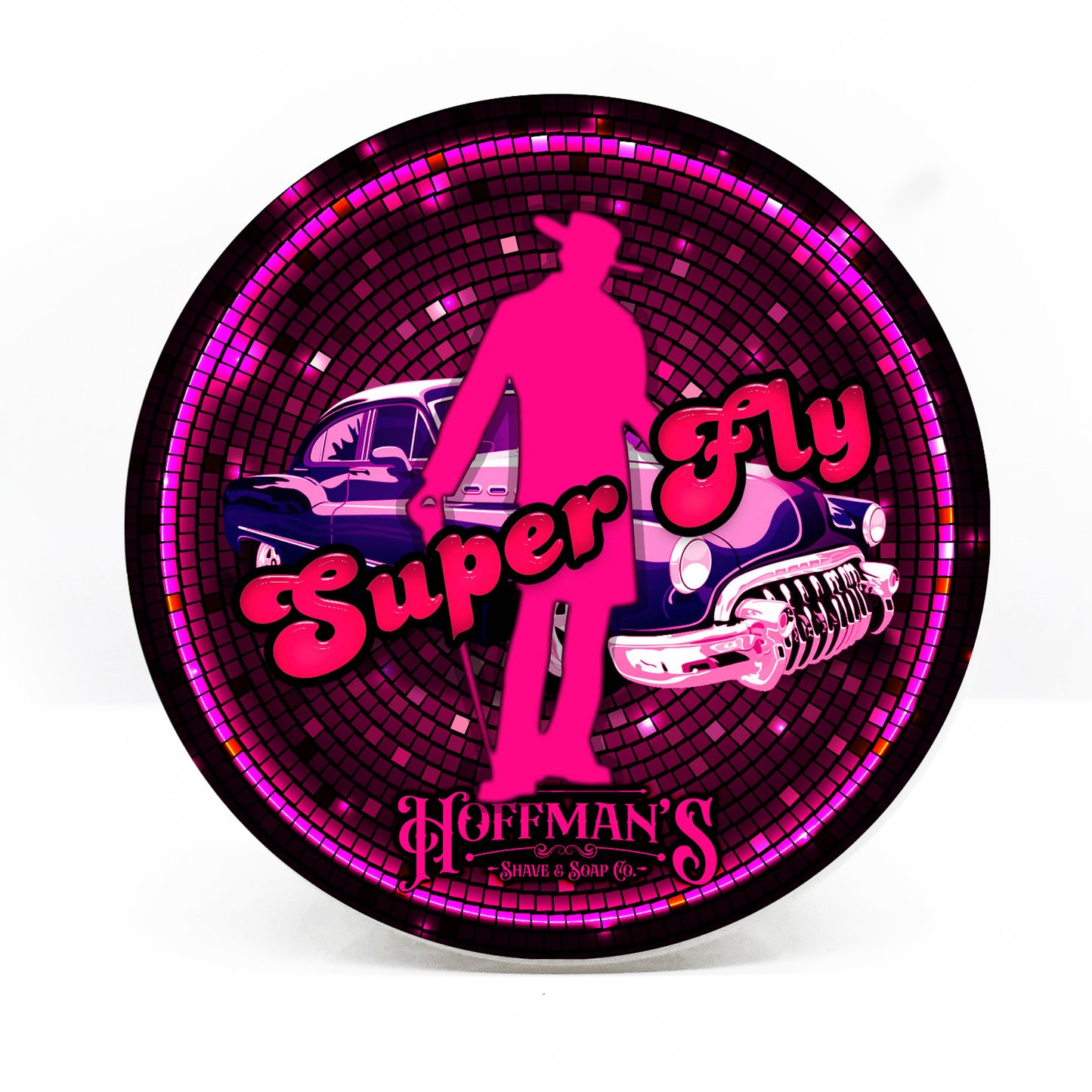 Super Fly Shave Soap | 4oz Shave Soap | Hoffman's Grooming