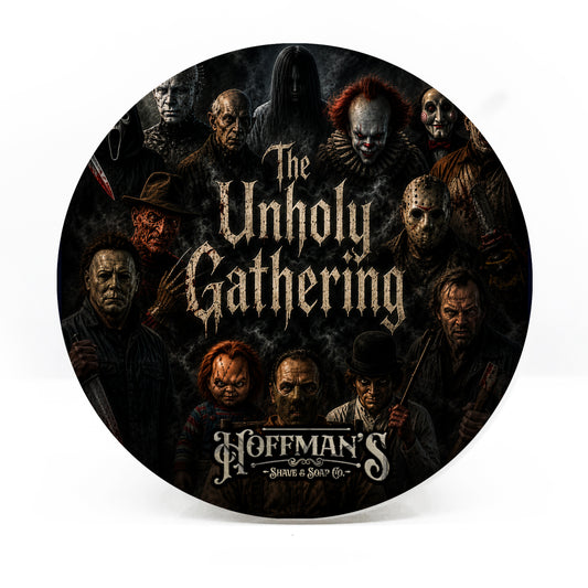 The Unholy Gathering (Blackberry, Black Currant, Anise, Saffron, Dark Musk) Shave Soap 4oz