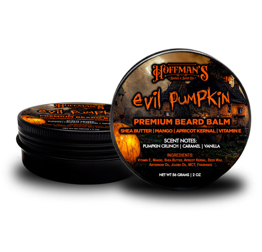 Evil Pumpkin (Pumpkin Crunch, Caramel, Spice, Vanilla) 2oz Premium Beard Balm