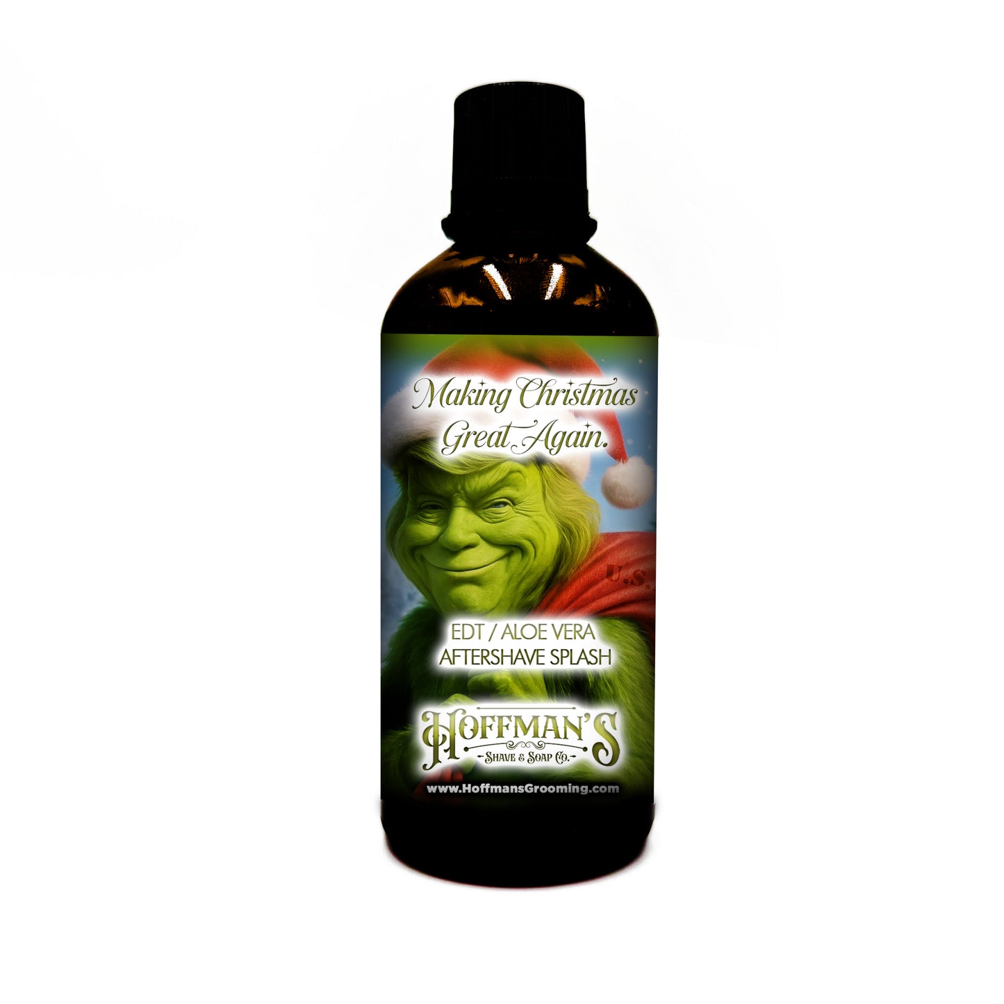 Making Christmas Great Again "Honey Crusted Roasted Pistachio, Almond Cream" Limited Holiday Aftershave Splash 3.3oz 100ml