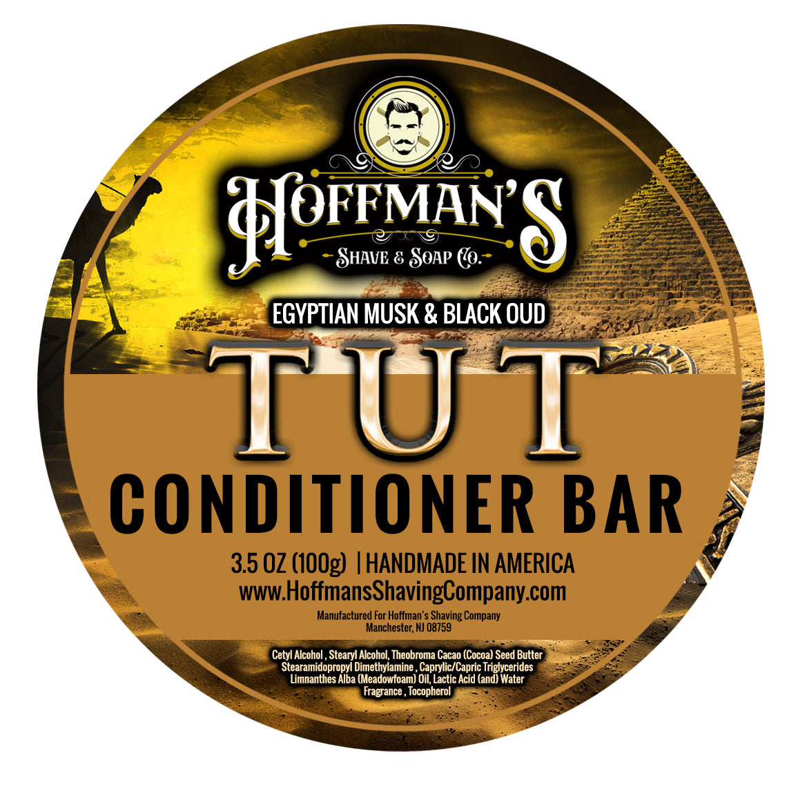 TUT (Egyptian Musk & Black Oud) Conditioner Bar 3.5 oz
