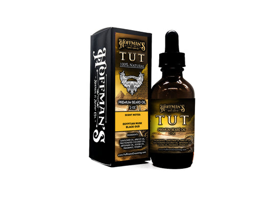 TUT (Egyptian Musk & Black Oud) 2oz Beard Oil