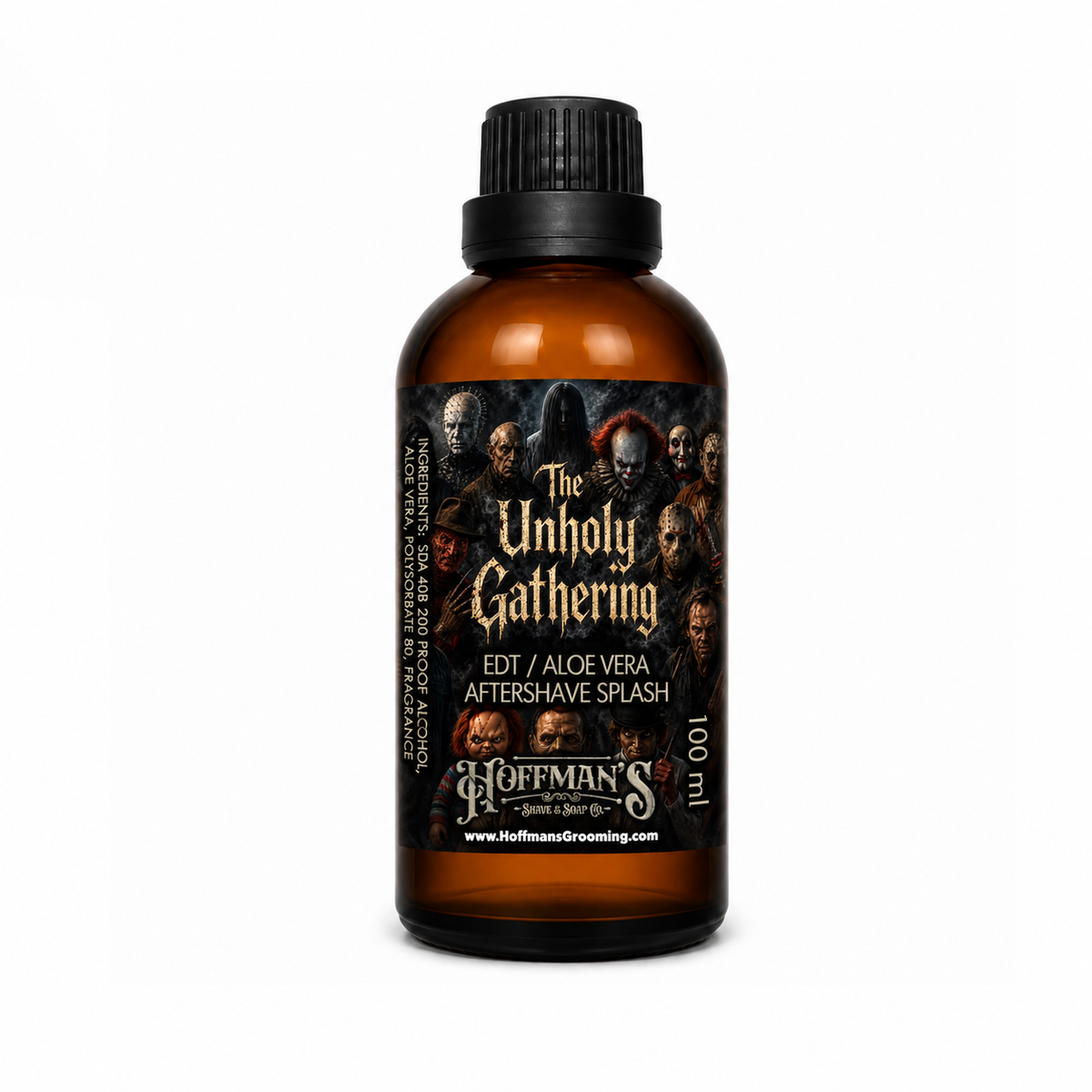 The Unholy Gathering (Blackberry, Black Currant, Anise, Saffron, Dark Musk) Aftershave Splash 3.3oz 100ml