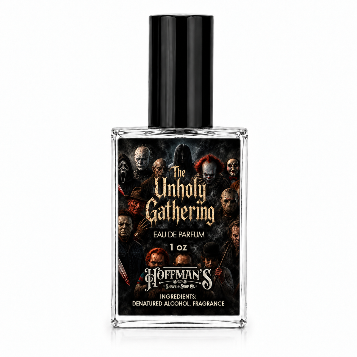 The Unholy Gathering (Blackberry, Black Currant, Anise, Saffron, Dark Musk) Shaving & Grooming Trio 3pc Set