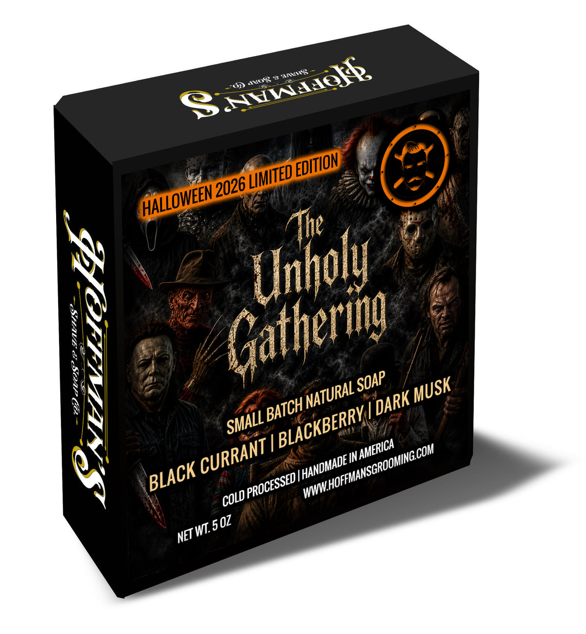 The Unholy Gathering (Blackberry, Black Currant, Anise, Saffron, Dark Musk) 5oz Bar Soap